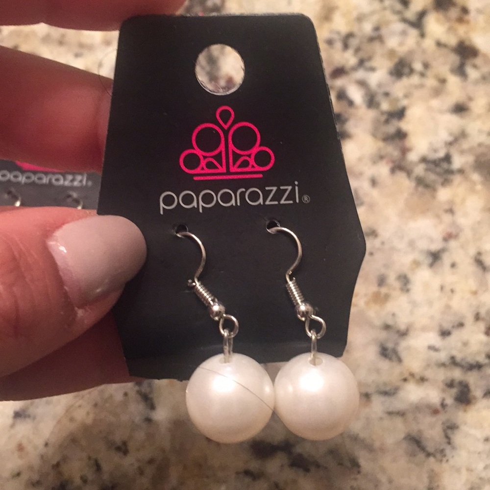 Brand new pearl drop earrings